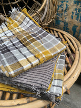 Load image into Gallery viewer, Madam Stoltz Set of 3 Woven Kitchen Towels