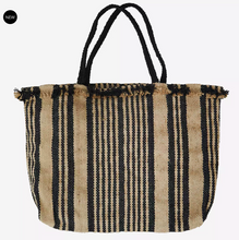 Load image into Gallery viewer, Madam Stoltz Handwoven Striped Bag Was $130 Now $45