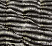 Load image into Gallery viewer, Madam Stoltz Double Sided Printed Cotton Mattress Black and White Stripe and Floral