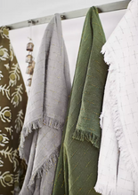 Load image into Gallery viewer, Madam Stoltz Printed Table Cloth with Fringes