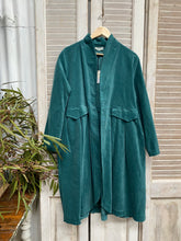 Load image into Gallery viewer, Frederic Cotton Velvet Coat (one size)