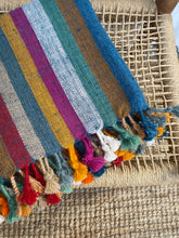 Load image into Gallery viewer, Hand Woven Shawls or Throws (Assorted Stripe) Reduced from $195
