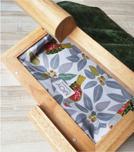 Load image into Gallery viewer, Australian made timber and leather clutches