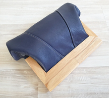 Load image into Gallery viewer, Australian made timber and leather clutches