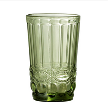 Load image into Gallery viewer, Florie Green Glassware