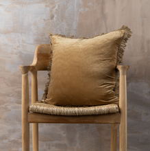 Load image into Gallery viewer, Fringed Cotton Velvet Cushions