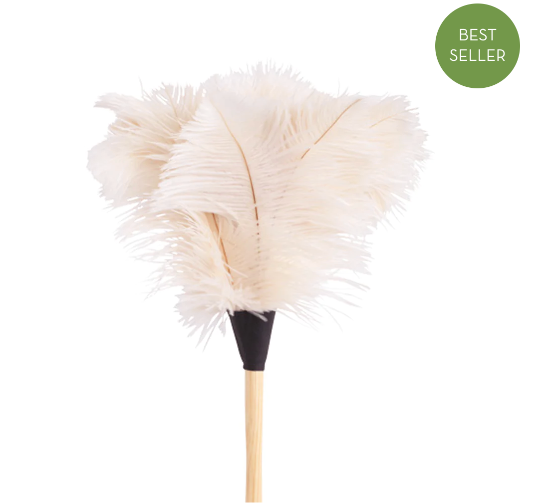 White Mini Ostrich Feathers 5-8 Inch per25