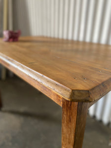 Humble Pine and Hardwood Table on Castors