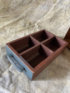 Charming Small Set of Bench Top Drawers