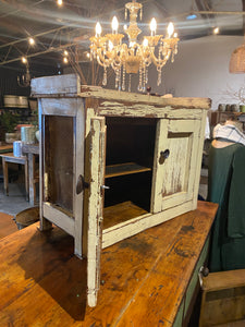 Rustic Chopped Down Meat Safe