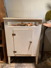 Load image into Gallery viewer, Glass Topped Medical Side Table