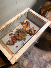 Load image into Gallery viewer, Glass Topped Medical Side Table