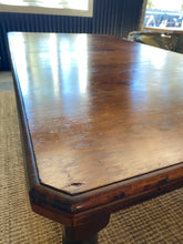 Load image into Gallery viewer, Large Extendable Antique Dining Table on Castors