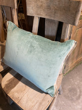 Load image into Gallery viewer, Manosque Linen and Velvet Cushion