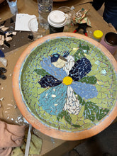 Load image into Gallery viewer, Mosaic Bird Bowl Workshop