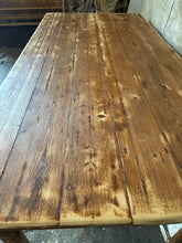 Load image into Gallery viewer, Antique Table in Natural Finish 182x88x74cm