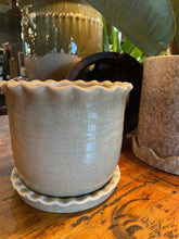 Load image into Gallery viewer, Zaragoza Ceramic Pot with Saucer