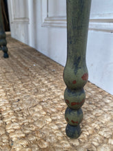 Load image into Gallery viewer, Pair of Scalloped Olive Green Bedside Tables