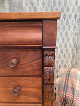 Load image into Gallery viewer, Large Chest of Drawers with Carved Corbels