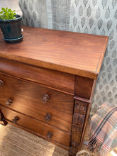 Load image into Gallery viewer, Large Chest of Drawers with Carved Corbels
