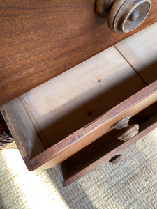 Large Chest of Drawers with Carved Corbels
