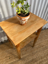 Load image into Gallery viewer, Natural Timber Side Table / Plant Table