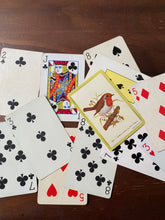 Load image into Gallery viewer, 12 Pretty Vintage Playing Cards of Birds