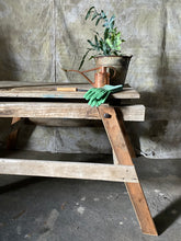 Load image into Gallery viewer, Vintage Timber Saw Bench
