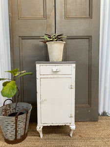 Antique Hospital Bedside Cabinet
