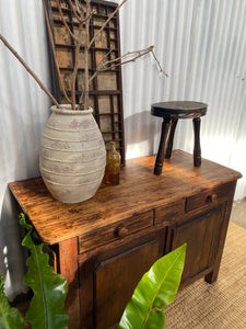 Rescued But Handsome Small Sideboard