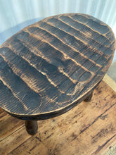 Load image into Gallery viewer, Hand Carved Folk Stool