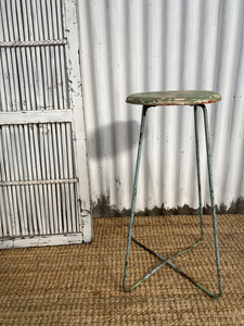 Vintage Stool in Pretty Vintage Colours