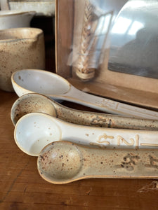 Francis Set 4 Ceramic Measuring Spoons