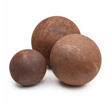 Load image into Gallery viewer, Corten Steel Garden Balls