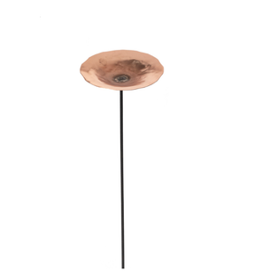 Copper Garden Poppy Stake