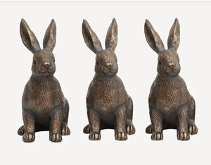 Hare Pot Stand (3pc)