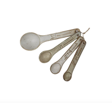 Load image into Gallery viewer, Francis Set 4 Ceramic Measuring Spoons