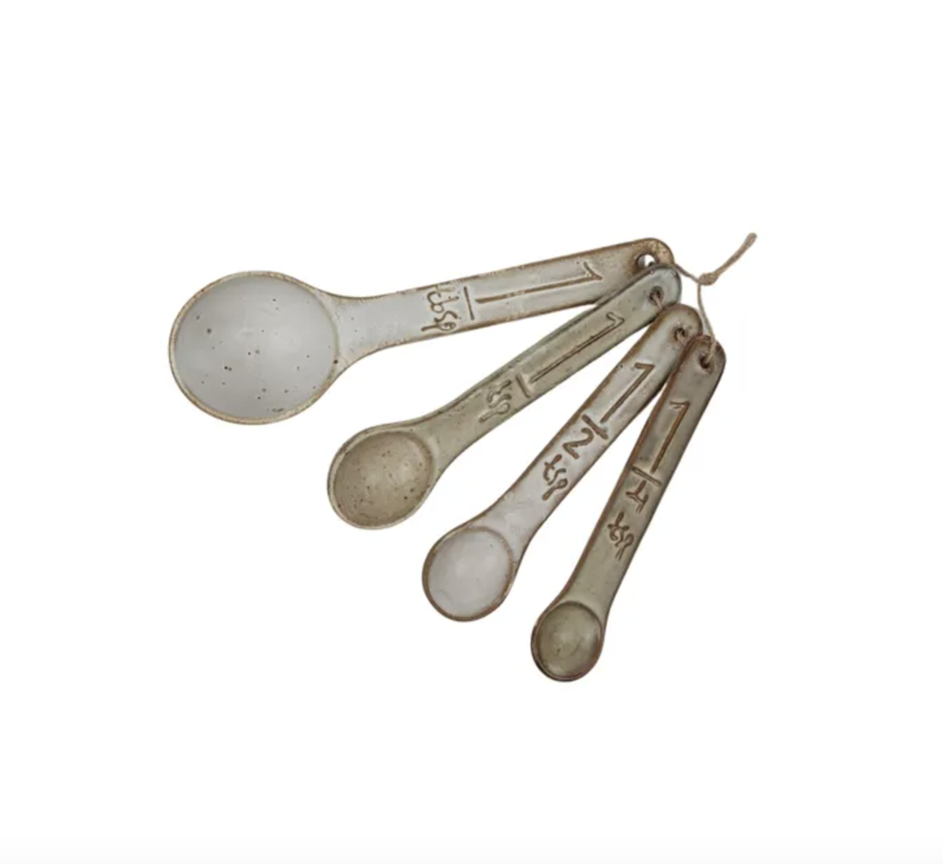 Francis Set 4 Ceramic Measuring Spoons