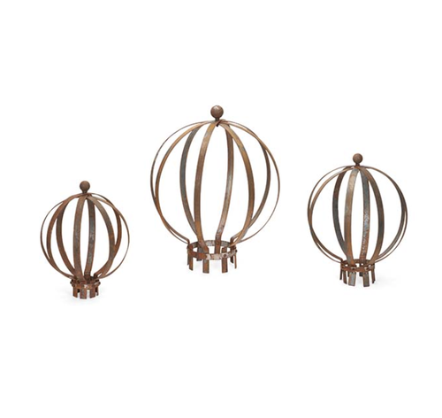 Rust Topiary Ball (3 sizes)