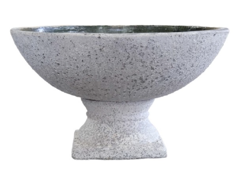 Ancient Water Bowl and Pedestal