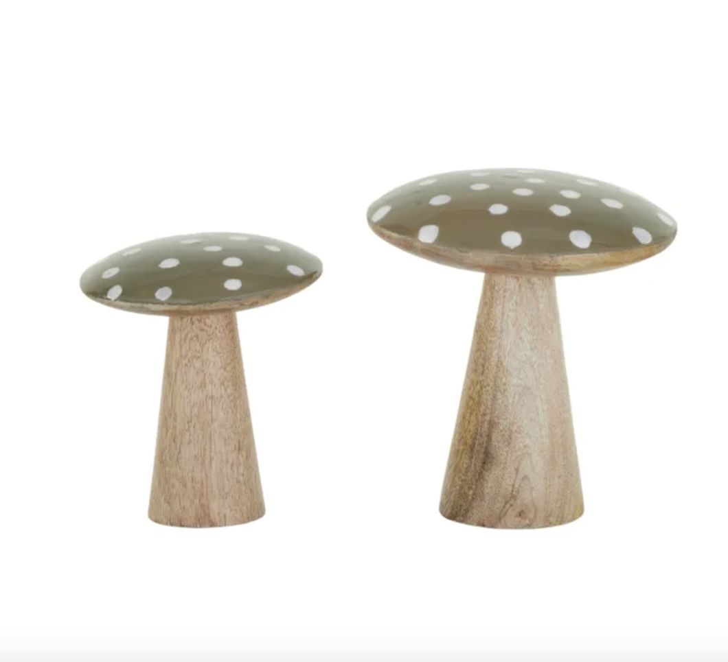 Macy Wooden Mushrooms