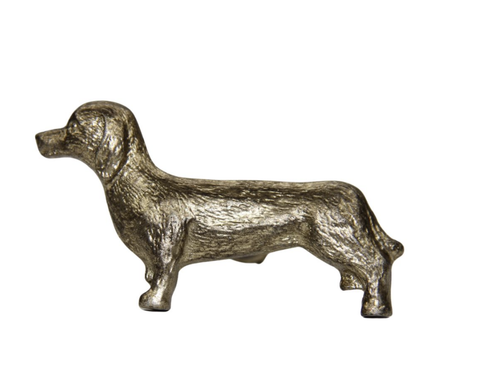 Metal Dachshund Drawer Pull