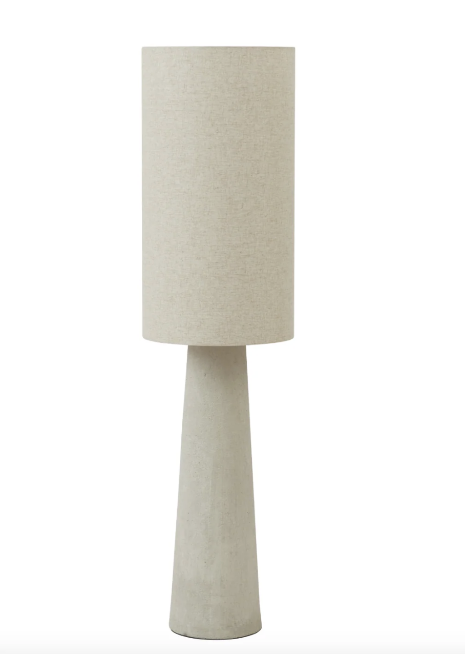 Largo Fibreglass Floor Lamp