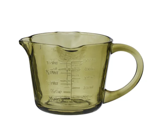 Lia Glass Measure Jug