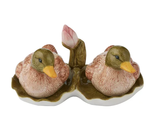 Flock Ceramic 3pc Salt and Pepper Shakers