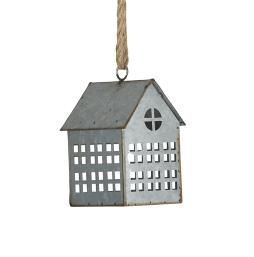 Metal House Lantern - Small