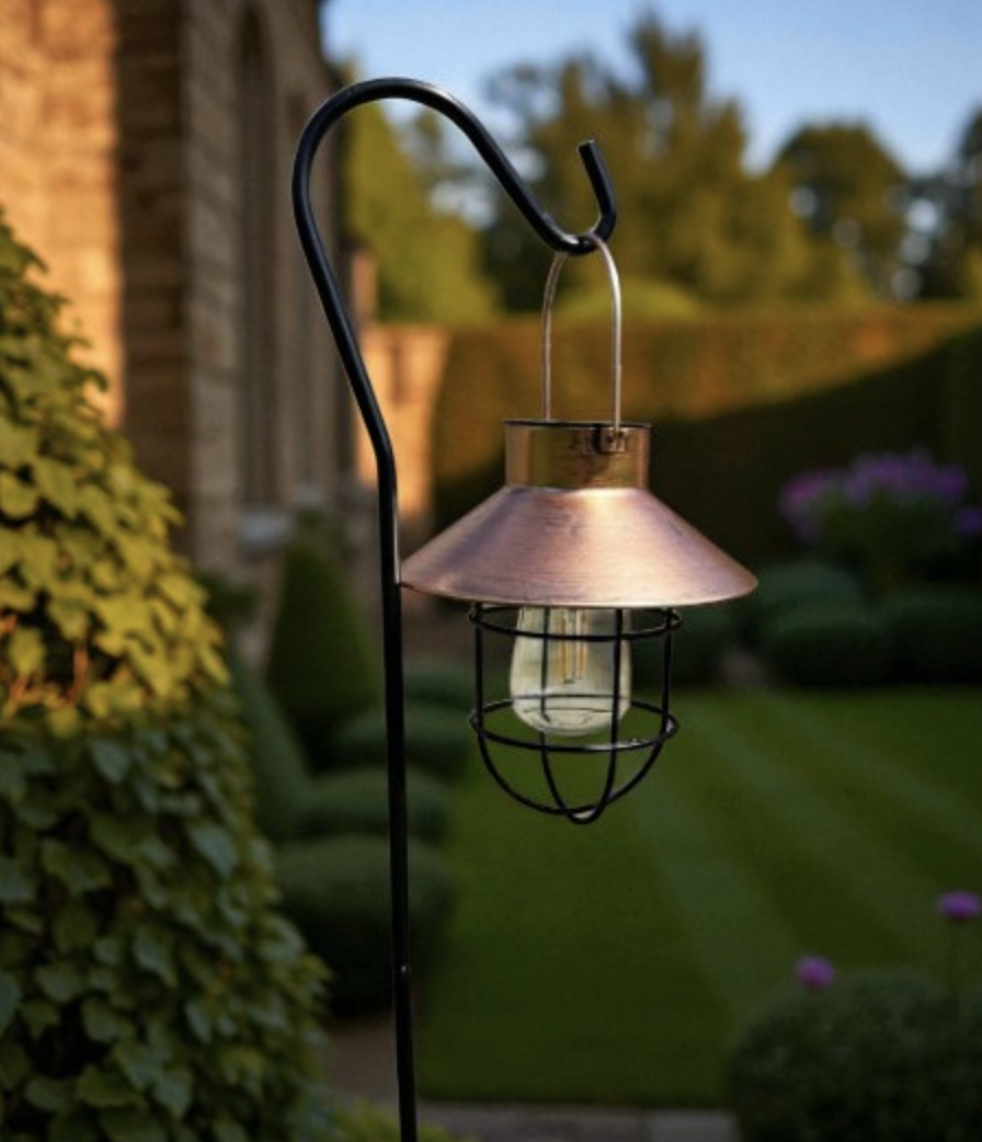 Rustic Lantern Solar Light