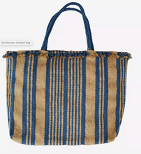 Load image into Gallery viewer, Madam Stoltz Handwoven Striped Bag
