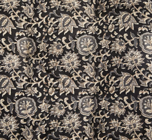 Load image into Gallery viewer, Madam Stoltz Printed Cotton Mattress Black and Grey Floral