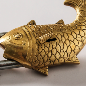 Brass Fish Padlock